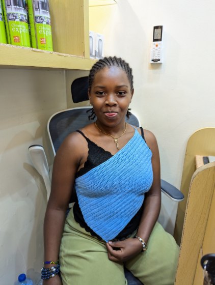 Crochet creation shared by belleza crochet from Dar es Salaam