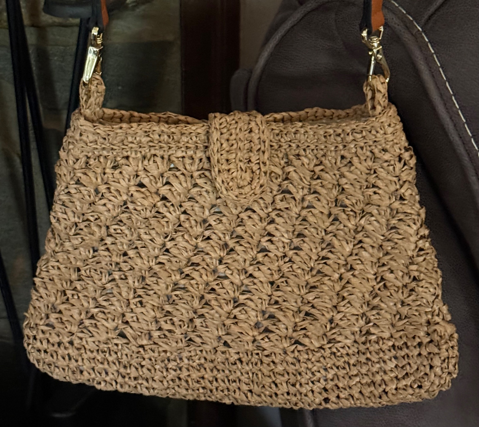 Raffia Paper Purse